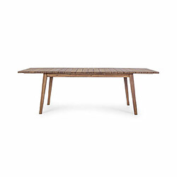 Mes Table de jardin extensible 180/240x90x76 cm en acacia huilé pas cher