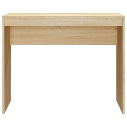 Maison Chic Bureau,Table de travail,bureau de travail pour chambre Chêne sonoma 90x40x72 cm Bois d'ingénierie -GKD18067 pas cher