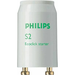 Philips starter s2 - 4-22 watts pour tube fluorescent 