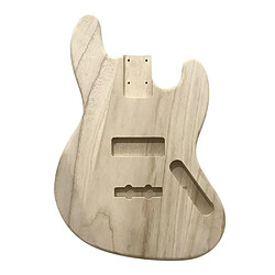 Justgreenbox Corps en érable bricolage en bois poli de type baril de guitare électrique pour basse de style JB - 4000154090110 