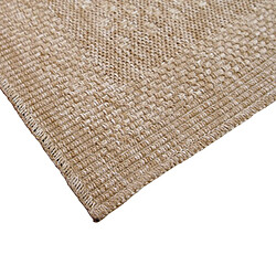 Avis Thedecofactory JUTA FLAT RECNAT - Tapis effet jute naturel 120x170