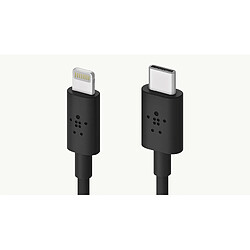 Belkin Câble Lightning vers USB C - Noir pas cher