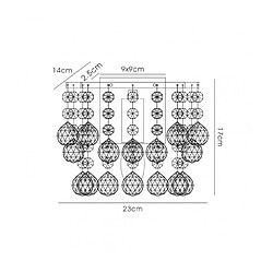 Avis Luminaire Center Applique design Acton Laiton antique 1 ampoule 17cm