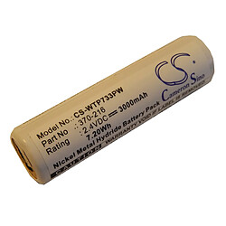 vhbw Batterie NiMH 3000mAh (2.4V) pour fers à souder Wahl ISO-Tip 7700, ISO-Tip 7733 comme 00040-100, 370-216.