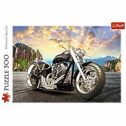 Trefl- Schwarzes Motorrad 500 Teile, Premium Quality, für Erwachsene und Kinder AB 10 Jahren Puzzle, 37384, Multicolore pas cher