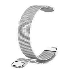 Avis Wewoo Bracelet pour montre connectée milanaise Garmin Forerunner 235 26cm Argent