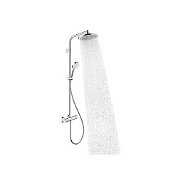 HANSGROHE Colonne de douche avec robinet mitigeur thermostatique Showerpipe Crometta S 240 Varia