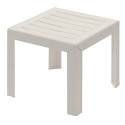 GrosFillex Table Basse Miami Blanc