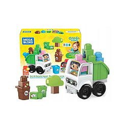 Acheter Davidson / Fisher Price Fisher-Price Jeu d'assemblage Camion de Tri et de Collecte Mega Bloks Green Town Multicolore