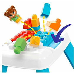 Mega Bloks Coffret de construction Table Avalanche avec 2 fonctions avalanche, 23 blocs de construction géants et 1 figurine, Jouet d'Éveil, Dès 1 an, HHM99 pas cher