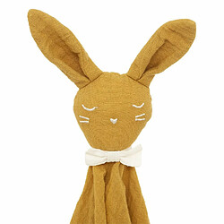 Doudou lapin Jaune moutarde - Atmosphera for kids