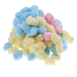 Balle en coton chaud Hamster 500g Coton Boule Remplisseur Coloré Hiver Garder Boule De Coton Chaud Pour Hamster lapin de Cage