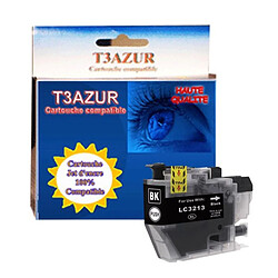 T3AZUR - Cartouche compatible Brother LC3213 XL Noire 