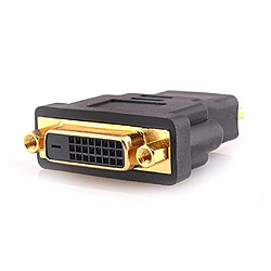 Ansonic Adaptateur HDMI High Speed HDMI Mâle- DVI-D 24+1p Femelle HD 1080p