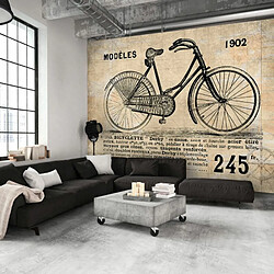 Paris Prix Papier Peint Vélo Ancien 105 x 150 cm