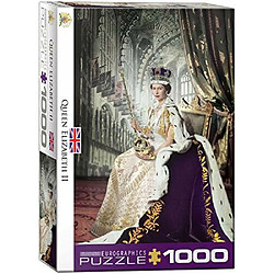 casse-tAte 1000 piAces Eurographics Reine Elizabeth II