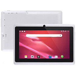 Yonis Tablette tactile Android 7 pouces Tablette Tactile Android 6.0 7 Pouces Quad Core 16Go Dual Cam Flash Blanc YONIS