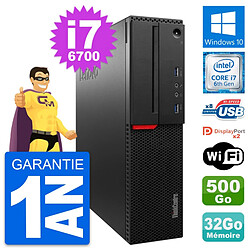 PC Lenovo ThinkCentre M800 SFF i7-6700 RAM 32Go Disque 500Go Windows 10 Wifi · Occasion 