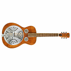 Dobro Hound Dog Deluxe Round Neck Vintage Brown Epiphone