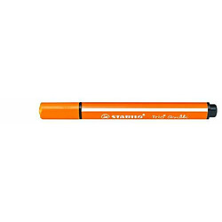 Newtons Stabilo Trio Scribbi Lot de 5 feutres triangulaires avec pointe montée sur ressort Orange 