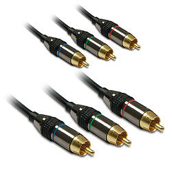 Metronic Cordon YUV 3RCA / 3RCA 1.5m