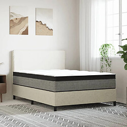 vidaXL Matelas à ressorts ensachés moyen plus 140x200 cm