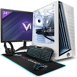 Vibox V-250 PC Gamer Vibox V-250 PC Gamer - 24" Écran Pack - AMD Ryzen 5 4500 Processeur 4.1GHz - Nvidia RTX 4060 OC 8Go - 16Go RAM - 1To SSD - 600W - Windows 11 - WiFi