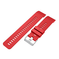 Acheter Wewoo Bracelet pour montre connectée Dragonne Sport en silicone Garmin Foreruuner 35 Rouge