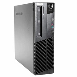 PC Lenovo ThinkCentre M81 SFF Core i7-2600 RAM 16Go Disque 250Go Windows 10 Wifi - Occasion