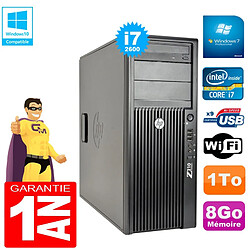 PC Tour HP WorkStation Z210 I7-2600 RAM 8Go Disque 1To Graveur DVD Wifi W7