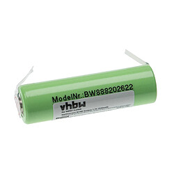 vhbw Batterie compatible avec Panasonic ER200, ER210, ER211 rasoir tondeuse électrique (2500mAh, 1,2V, NiMH) 