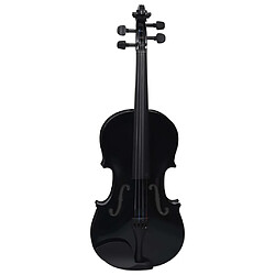 Acheter vidaXL Ensemble de violon avec archet et mentonnière Noir 4/4