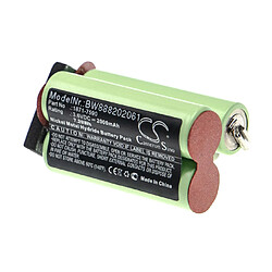 vhbw Batterie compatible avec Moser Wella Academy ChromStyle tondeuse à cheveux (2000mAh, 3,6V, NiMH)