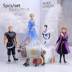 Avis Universal 5 Anna Elsa Frozen 2 mini-jouets d'action.(Coloré)