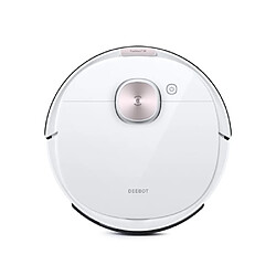 Ecovacs Deebot Ozmo T8 Pure Aspirateur Robot 14.4V 67dB 0.24L Filtre HEPA Blanc 