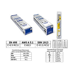 110 ELECT. ACIER TYPE GY 38, DIAM. 4, ETUI GYS 085053