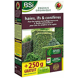 BSI Engrais pour Bio Haie/If/Conifère 12,5 m