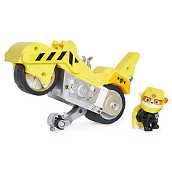 PAT PATROUILLE - VEHICULE + FIGURINE AMOVIBLE RUBEN MOTO PUPS Paw Patrol - Moto Rétrofriction - 6060543 - Jouet Enfant 3 Ans et + 