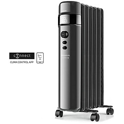 Radiateur à bain d'huile connecté 1500w noir - agadir connect 1500 - TAURUS ALPATEC