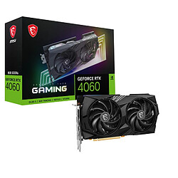 Carte Graphique MSI RTX 4060 GAMING 8G Geforce RTX 4060 8 GB GDDR6