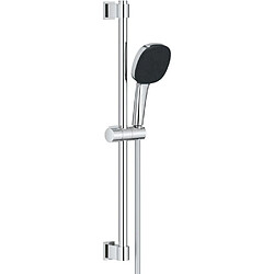 Ensemble de douche avec pommeau 3 jets, barre et flexible - GROHE Vitalio Comfort 110 26096001 - Sélection facile - Economie d'eau