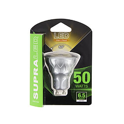 Avis SUPRALED Ampoule LED (Spot), culot GU10, conso. 7,2W (eq. 50W), 345 lumens, blanc chaud