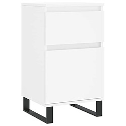 Maison Chic Buffet,Meuble de Rangement,commode pour salon,Cuisine blanc 40x35x70 cm bois d’ingénierie -MN85728