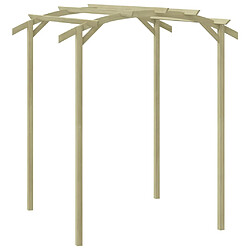 vidaXL Pergola de jardin 180x197x210 cm Bois de pin imprégné