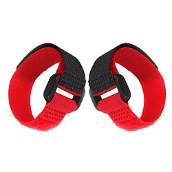 2 Pièces Sans Corbeau Collier De Coq Sans Corbeau Bruit Cou Ceinture Pour Coqs Rouge