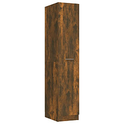 Acheter vidaXL Armoire apothicaire Chêne fumé 30x42,5x150 cm Bois d'ingénierie