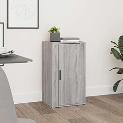 vidaXL Buffet Sonoma gris 40x33x70 cm Bois d'ingénierie