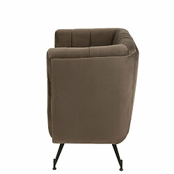 Avis Inside 75 Fauteuil Lounge MARIANAH Gris Foncé