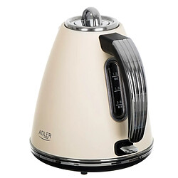 Avis Bouilloire Adler AD 1343 creme Beige Acier inoxydable 2200 W 1850 W 1,5 L