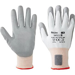 gants anticoupure - niveau 3 - taille 10 - bizline 730144 